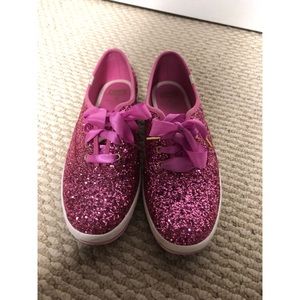 Pink Kate Spade ♠️ sparkle Keds